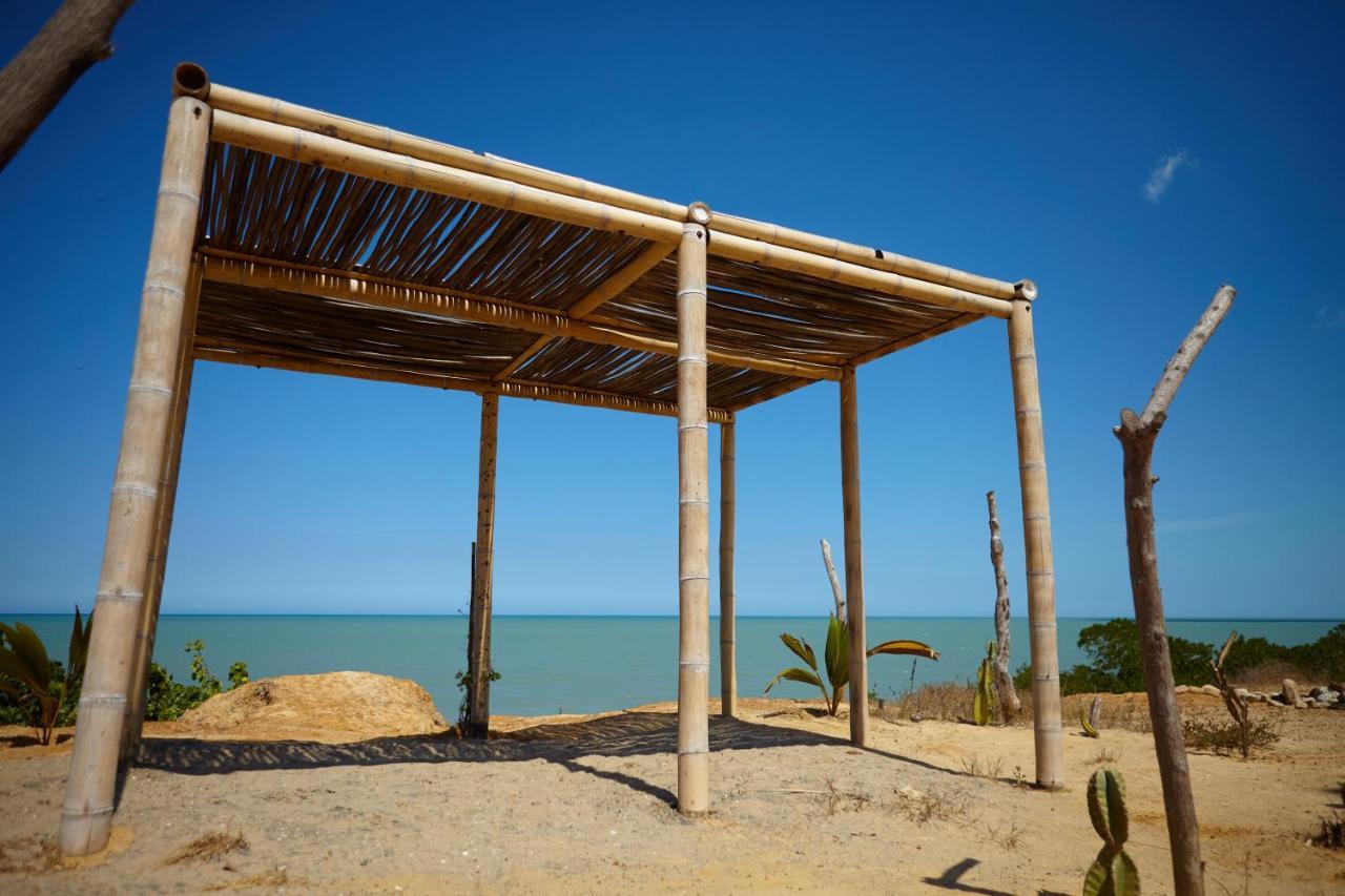 Corazon Guajiro Cabana Frente A Playa Solitaria En Dibulla Cerca A Palomino - Cabin In Front Of Solitary Beachs Exteriér fotografie